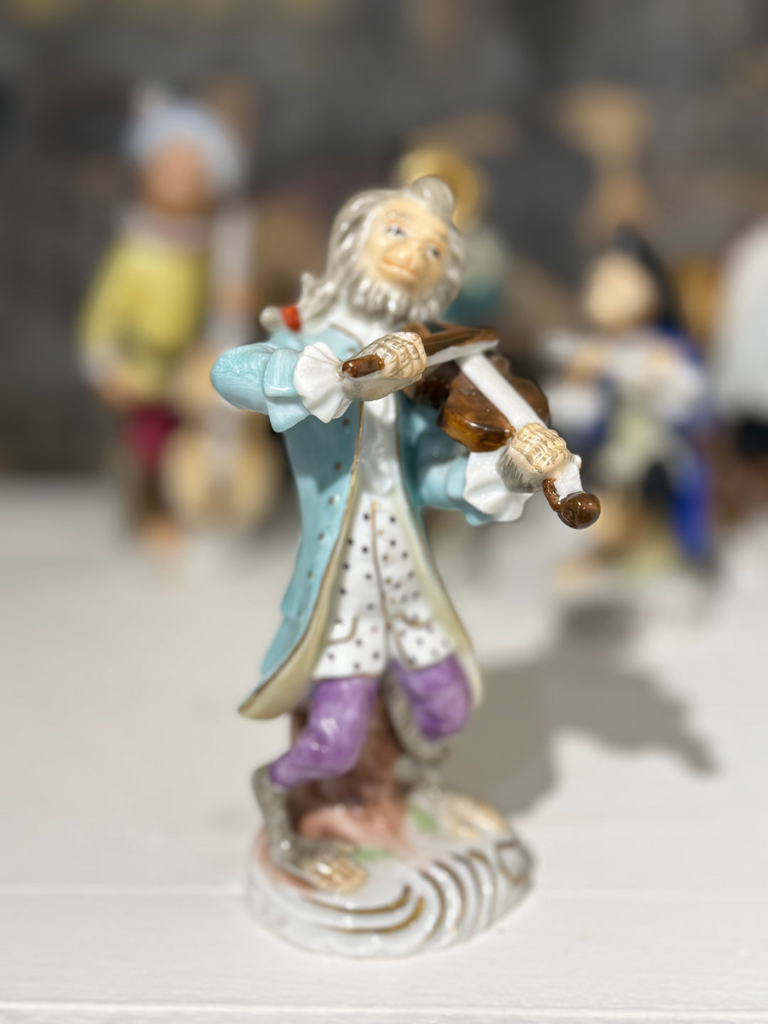 Royal Handbemalt “Monkey Band” Porcelain Figurine 7 Piece Set